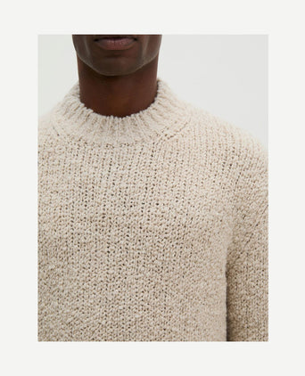 Pullover melange medium beige