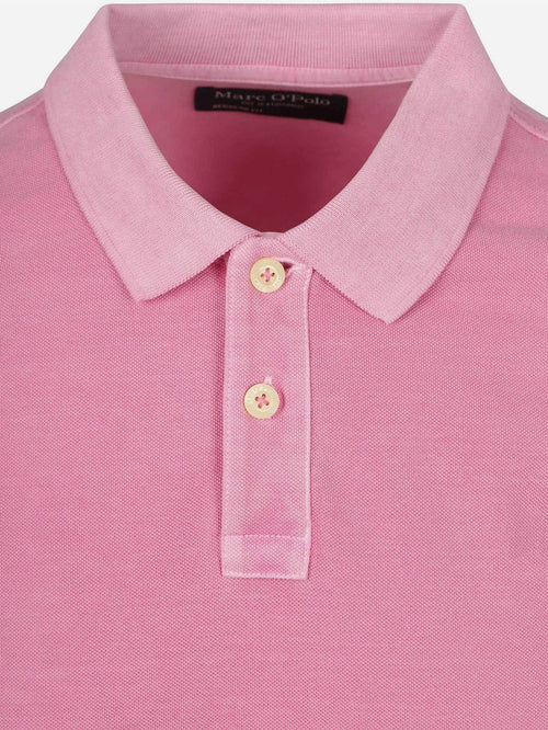 Poloshirt piqué mellow roze