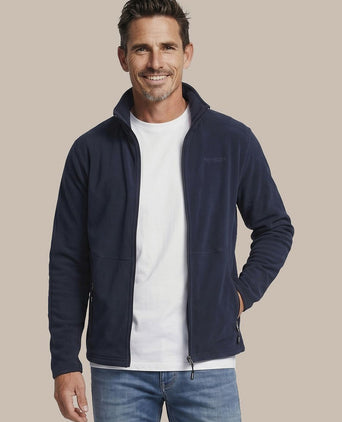 Miracle fleece jack donkerblauw