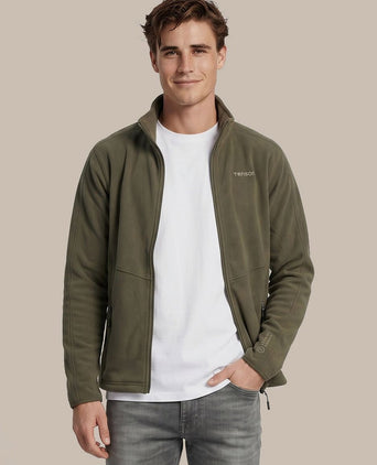 Miracle fleece jack olijfgroen