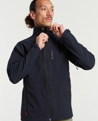 Softshell jack zwart