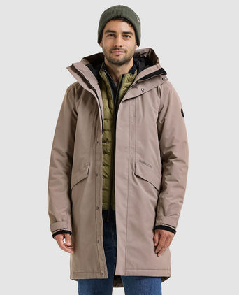 Parka kenny ash brown
