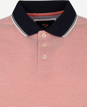 Oxford polo roze