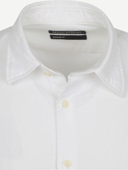 Marc o'polo overhemd wit | Regular-fit