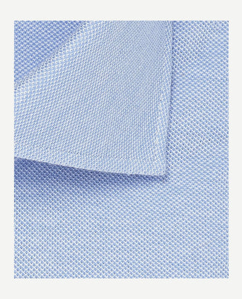 Profuomo overhemd knitted blauw