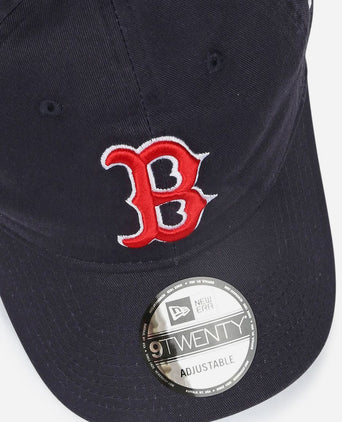 New era boston redsox cap washed donkerblauw
