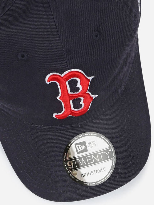 New era boston redsox cap washed donkerblauw