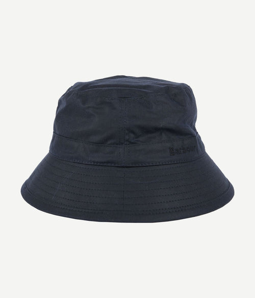 Barbour wax hoed donkerblauw