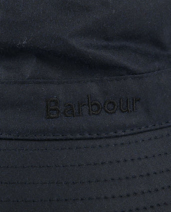 Barbour wax hoed donkerblauw