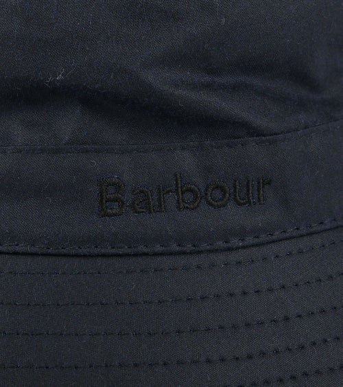 Barbour wax hoed donkerblauw