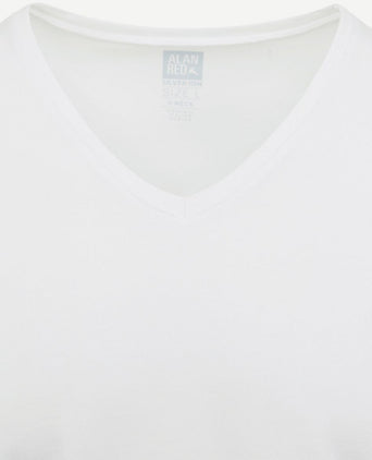T-shirt Oxford wit