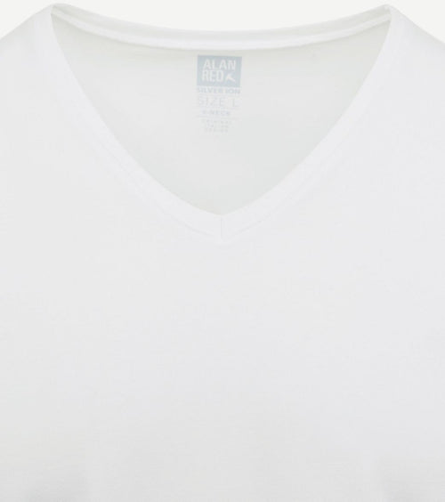 T-shirt Oxford wit