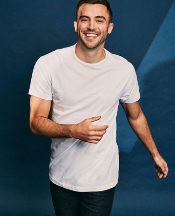 Derby (6-pack) o-hals t-shirts wit aanbieding