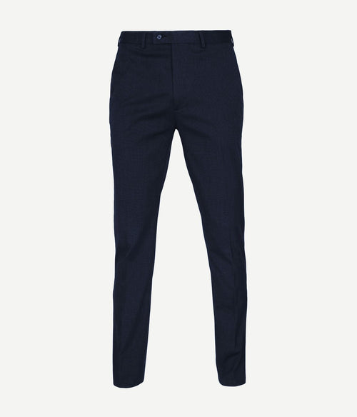 Suitable pantalon pegasus donkerblauw