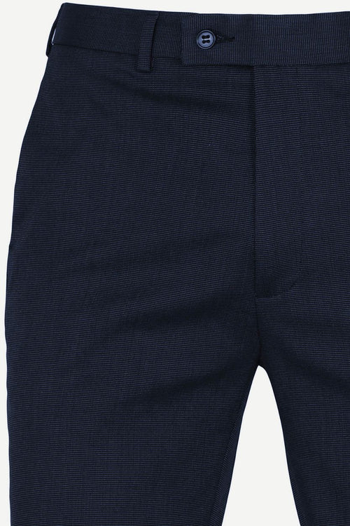 Suitable pantalon pegasus donkerblauw