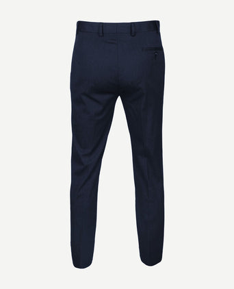 Suitable pantalon pegasus donkerblauw