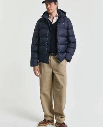 Gant jas active cloud donkerblauw | Regular-fit