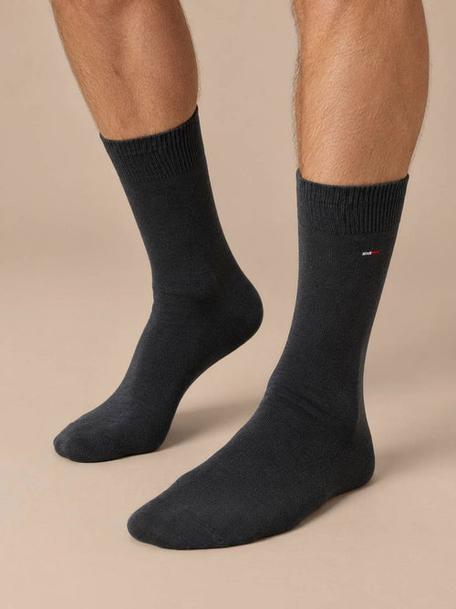 (2-pack) sokken birdseye zwart