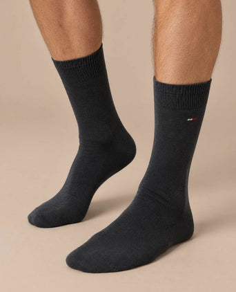(2-pack) sokken birdseye zwart