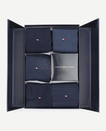 Giftbox (5-pack) donkerblauw