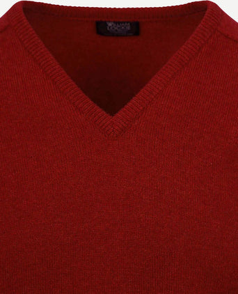 Pullover lamswol v poppy