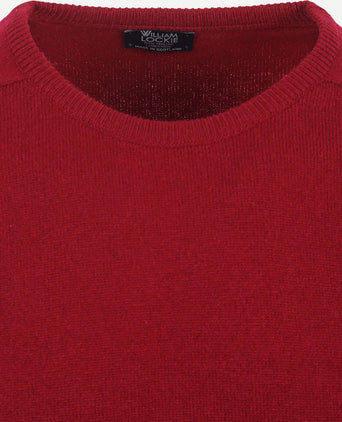 William Lockie pullover o-neck lamswol duBonnet | Regular-fit