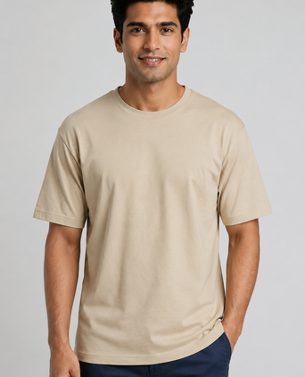 Venice t-shirt heavy jersey ecru