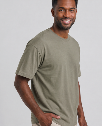 Venice t-shirt heavy jersey groen