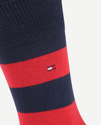 Tommy Hilfiger sokken 2 paar rugby rood