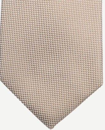 Suitable zijde stropdas beige