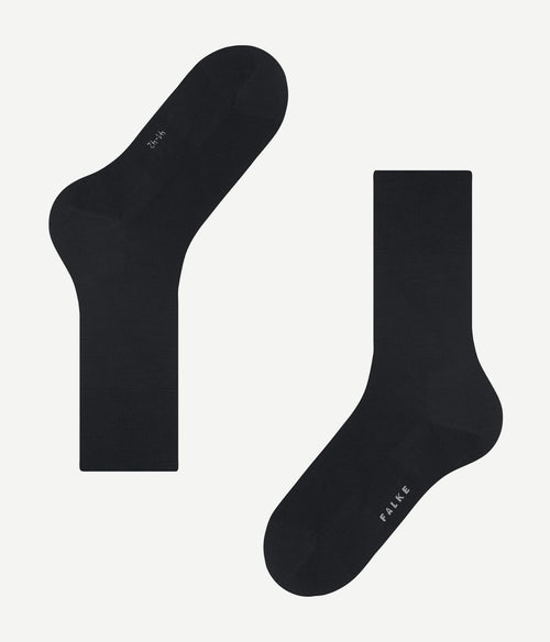 Falke climawool sok zwart 3000