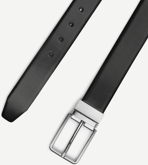 Profuomo riem zwart + bruin