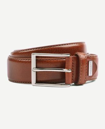 Leren riem cognac