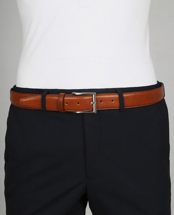 Profuomo leren riem cognac