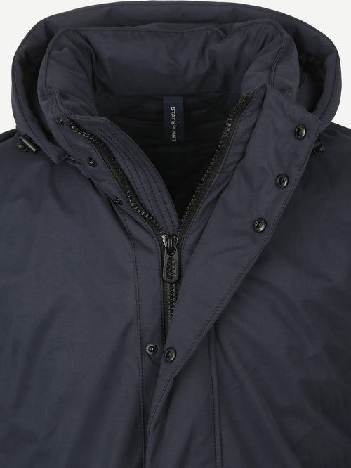 Winterjas donkerblauw