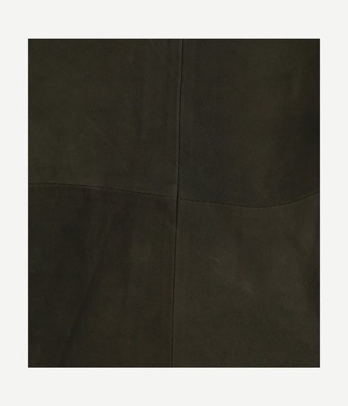 Suitable jacket suede olijfgroen