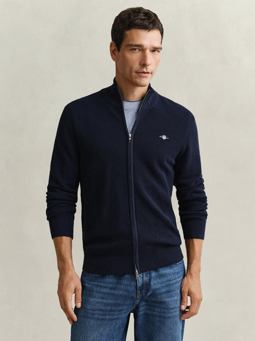 Vest donkerblauw