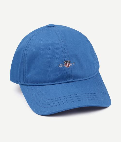 Gant cap katoen mid blauw