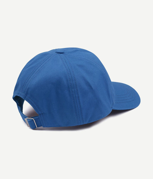 Gant cap katoen mid blauw