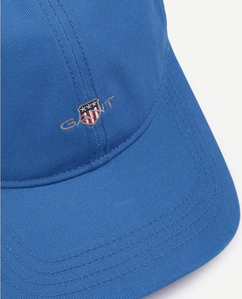 Gant cap katoen mid blauw