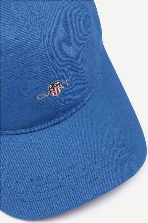 Gant cap katoen mid blauw