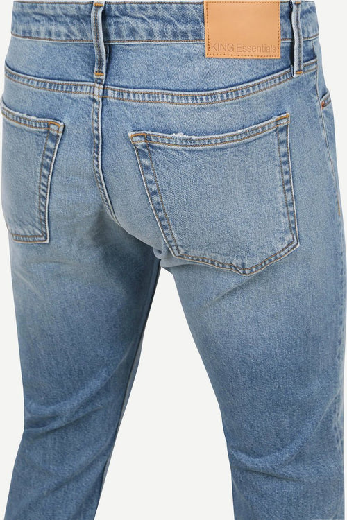 King essentials the jason jeans lichtblauw | Slim-fit