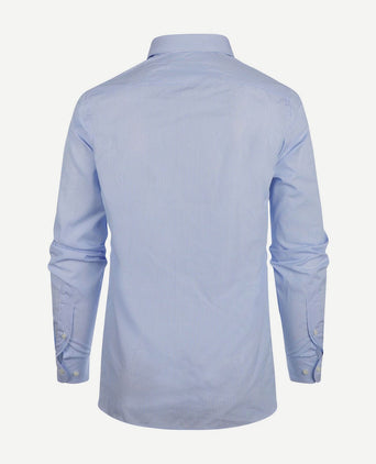 Steppin' Out overhemd streep lichtblauw | Regular-fit