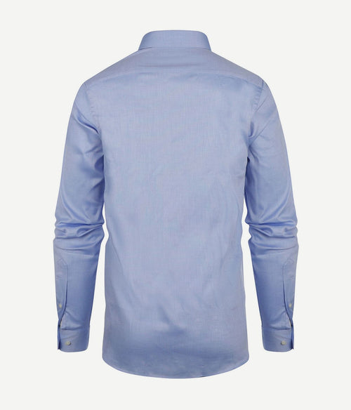 Steppin' Out overhemd dobby lichtblauw | Regular-fit