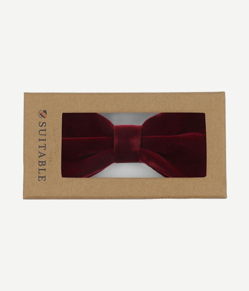 Suitable strik velvet bordeaux