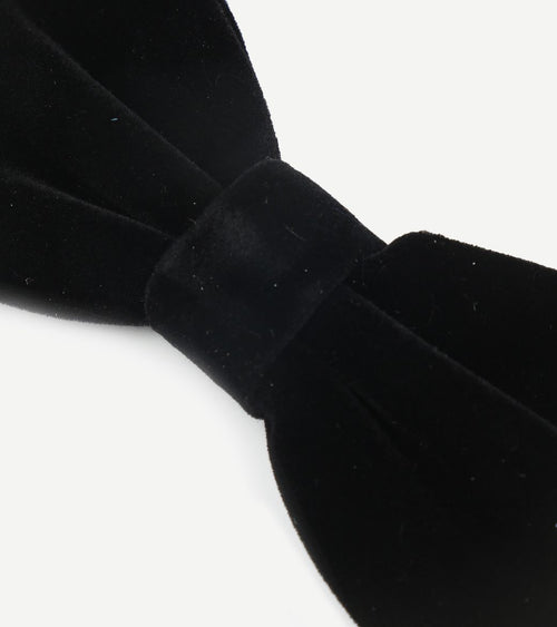 Suitable strik velvet zwart