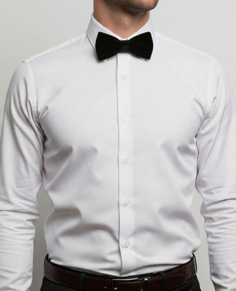 Suitable strik velvet zwart