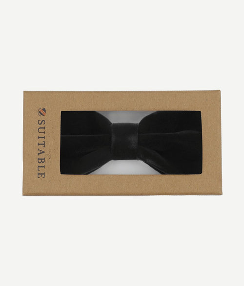 Suitable strik velvet zwart