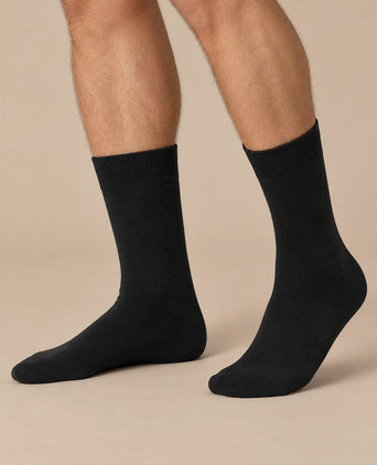 Merino sokken zwart (2-pack)