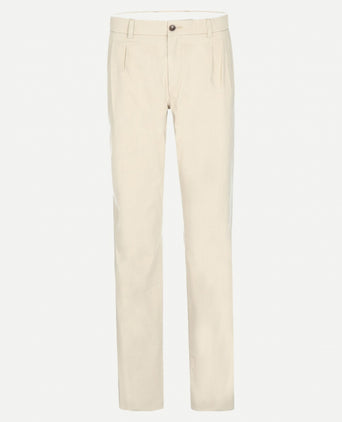 Chino Barrow onafgewerkte broekspijp | Sand